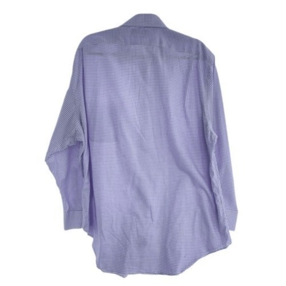 Y2K VTGbLauren Ralph Lauren Purple Gingham Plaid Button Up Shirt - Picture 4 of 6